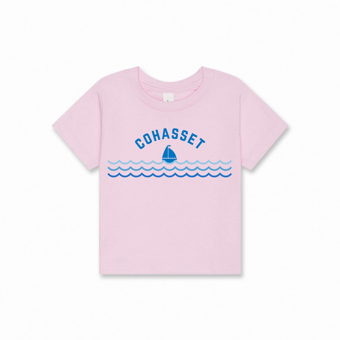 Babies' Cohasset Wavy Sailboat Tee