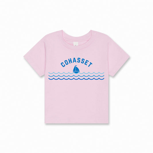 Babies' Cohasset Wavy Sailboat Tee