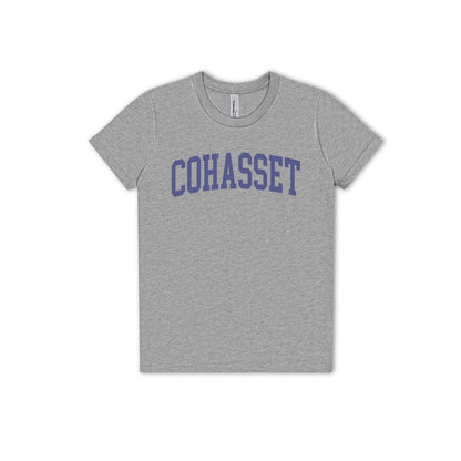 Kids' Cohasset Blue Varsity Tee