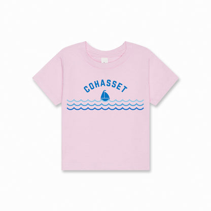 Babies' Cohasset Wavy Sailboat Tee
