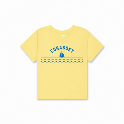 Babies' Cohasset Wavy Sailboat Tee