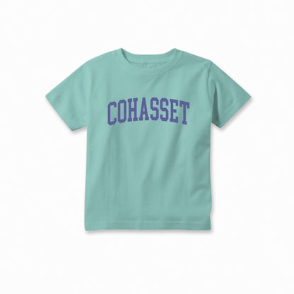 Toddlers' Cohasset Blue Varsity Tee