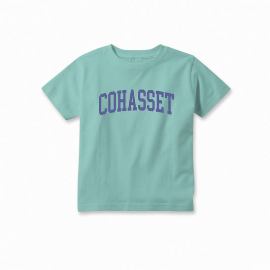 Toddlers' Cohasset Blue Varsity Tee